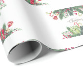 Weihnachtsfeiertage Ornamente Geschenkpapier (Rolleneckpunkt)