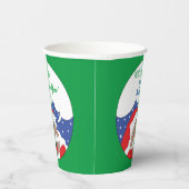 Weihnachtsfeiertage Pappbecher (Rechts)