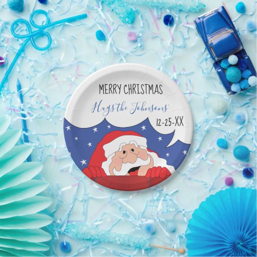 Weihnachtsfeiertage Pappteller (Party)