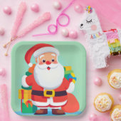 Weihnachtsfeiertage-Platte Pappteller (Party)