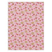 Weihnachtsfeiertage - Rosa Tischdecke (Vorderseite)