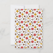 Weihnachtsfeiertage Rotweinwürfel Mitteilungskarte (Rückseite)