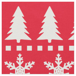 Weihnachtsfeiertage Sasquatsch Print Stoff