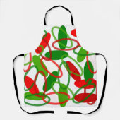 Weihnachtsfeiertage Schürze (Vorderseite)