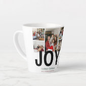 Weihnachtsfeiertage Script Familienfoto Collage Milchtasse (Linke Ecke)