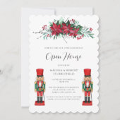 Weihnachtsfeiertage Spielzeug Nutcracker Open Hous Einladung (Vorderseite)