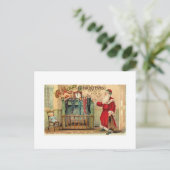 Weihnachtsfeiertage Strümpfe Postkarte (Stehend Vorderseite)