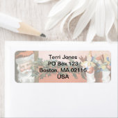 Weihnachtsfeiertage Strümpfe Santa Claus Mistletoe (Insitu)