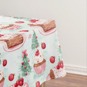 Weihnachtsfeiertage Süßigkeiten Tablecloth Tischdecke (Beispiel)