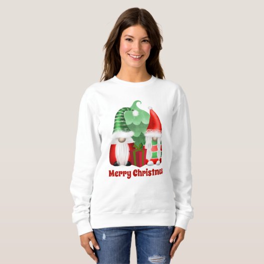 Weihnachtsfeiertage Sweatshirt (Vorne ganz)