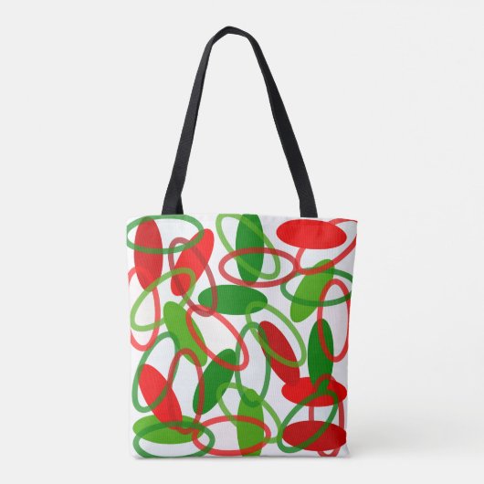 Weihnachtsfeiertage Tasche (Rückseite)