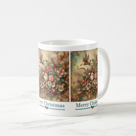 Weihnachtsfeiertage Tasse (VorderseiteRechts)