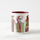 Weihnachtsfeiertage Tasse (Mittel)