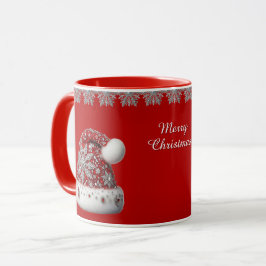 Weihnachtsfeiertage Tasse in Roter Weihnachtsmannm