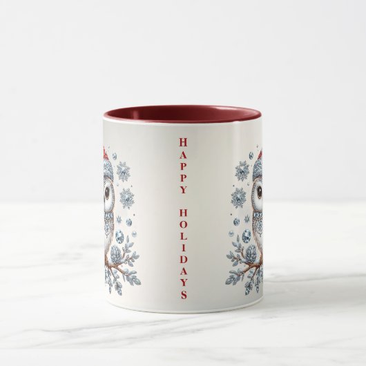 Weihnachtsfeiertage-Tasse Tasse (Zentrum)