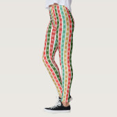 Weihnachtsfeiertage und -farben leggings (Links)