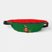 Weihnachtsfeiertage und Jackalope Bauchtasche (Vorderseite)
