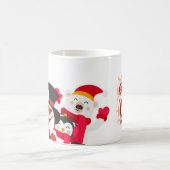 Weihnachtsfeiertage und Weihnachtsfeiertage Tasse (Mittel)