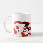 Weihnachtsfeiertage und Weihnachtsfeiertage Tasse (Links)
