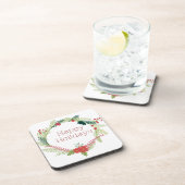 Weihnachtsfeiertage Untersetzer (Rechte Seite)