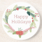 Weihnachtsfeiertage Untersetzer (Vorne)