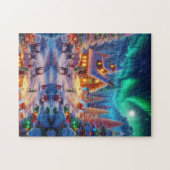 Weihnachtsfeiertage Vibes Puzzle (Horizontal)