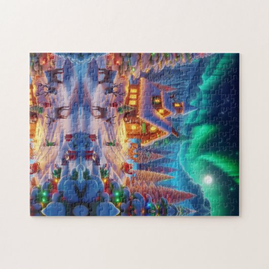 Weihnachtsfeiertage Vibes Puzzle (Horizontal)