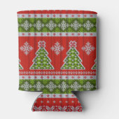 Weihnachtsfeiertage Vintag Dosenkühler (Rückseite)