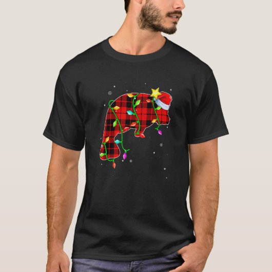 Weihnachtsfeiertage Weihnachten Weihnachtsmannmütz T-Shirt (Vorderseite)