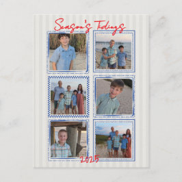 Weihnachtsfeiertage Weihnachts-Foto Postkarte