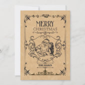 Weihnachtsfeiertage Weihnachtsfeiertag Feiertagskarte (Vorderseite)