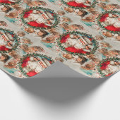 Weihnachtsfeiertage Weihnachtsfeiertag Geschenkpapier (Ecke)