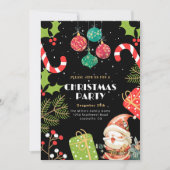 Weihnachtsfeiertage, Weihnachtsfeiertag, Weihnacht Einladung (Vorderseite)