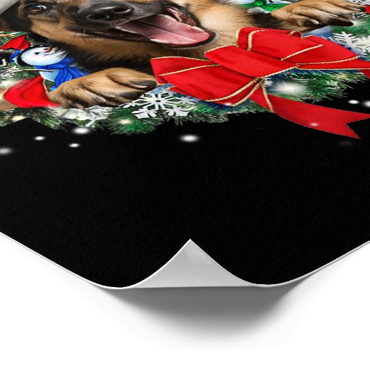 Weihnachtsfeiertage Weihnachtsfeiertag Weihnachten Poster (Ecke)