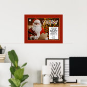 Weihnachtsfeiertage Weihnachtsfeiertagen Geschäfts Poster (Heimbüro)