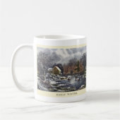 Weihnachtsfeiertage, Zentralpark im Winter Kaffeetasse (Links)