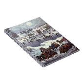 Weihnachtsfeiertage, Zentralpark im Winter Notizblock (Rechte Seite)