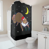Weihnachtsfeiertagen Duschvorhang (Beispiel)