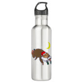 Weihnachtsfeiertagen Edelstahlflasche (Vorderseite)