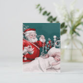 Weihnachtsfeiertagen Feiertagspostkarte (Stehend Vorderseite)