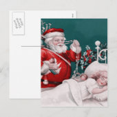 Weihnachtsfeiertagen Feiertagspostkarte (Vorne/Hinten)