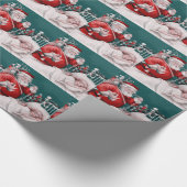 Weihnachtsfeiertagen Geschenkpapier (Ecke)