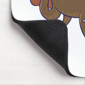 Weihnachtsfeiertagen Mousepad (Ecke)