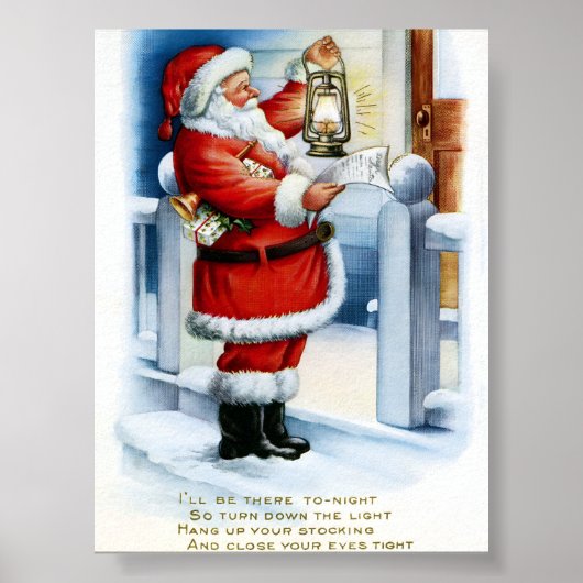 Weihnachtsfeiertagen Poster (Vorne)