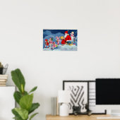 Weihnachtsfeiertagen Poster (Heimbüro)