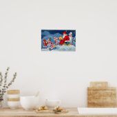 Weihnachtsfeiertagen Poster (Küche)