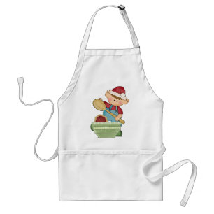 Weihnachtsfeiertags-Backen-Elf-Schürze Schürze