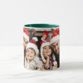 Weihnachtsfeiertags-Foto Tasse (Zentrum)
