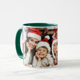 Weihnachtsfeiertags-Foto Tasse