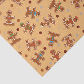 Weihnachtsfeiertags-Lebkuchen-Autismus-Bewusstsein Seidenpapier (Ausschnitt)